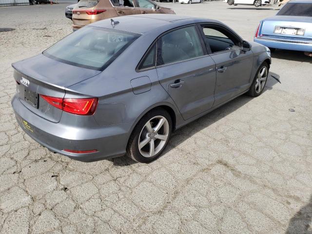 WAUA7GFF7G1003421 - 2016 AUDI A3 PREMIUM GRAY photo 3