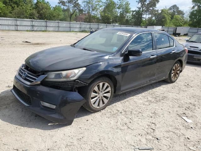 1HGCR2F76DA013713 - 2013 HONDA ACCORD EX BLACK photo 1