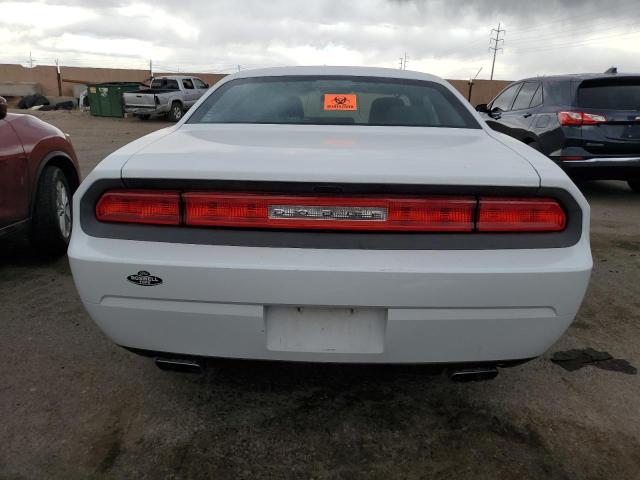 2C3CDYAG6DH607831 - 2013 DODGE CHALLENGER SXT WHITE photo 6