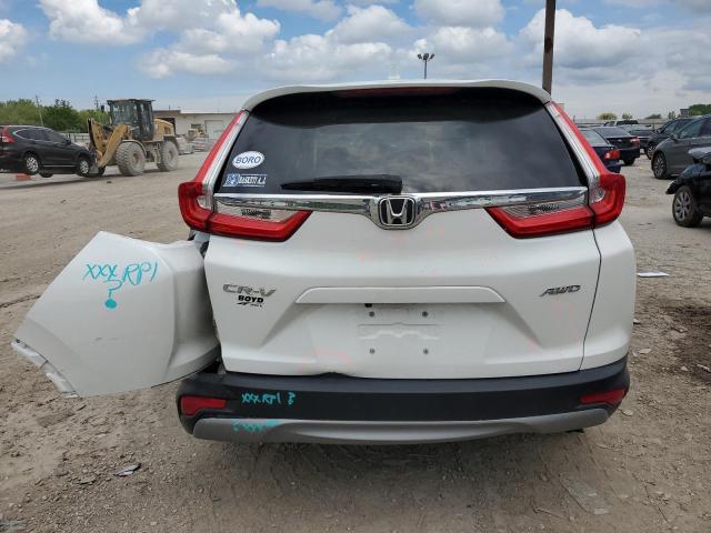 7FARW2H80KE031009 - 2019 HONDA CR-V EXL WHITE photo 6