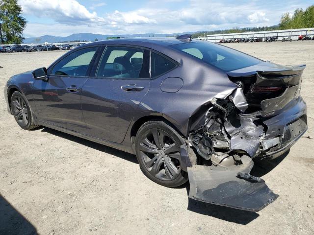 19UUB6F56MA004718 - 2021 ACURA TLX TECH A GRAY photo 2