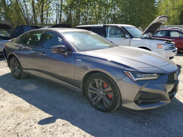 19UUB6F56MA004718 - 2021 ACURA TLX TECH A GRAY photo 4