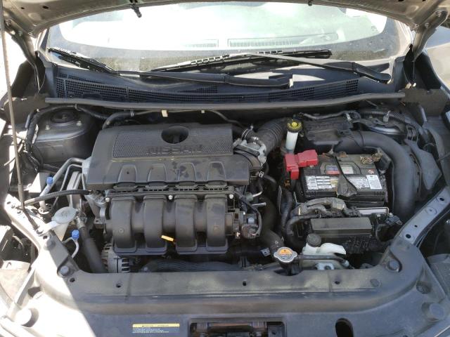 3N1AB7AP1KY384417 - 2019 NISSAN SENTRA S GRAY photo 11