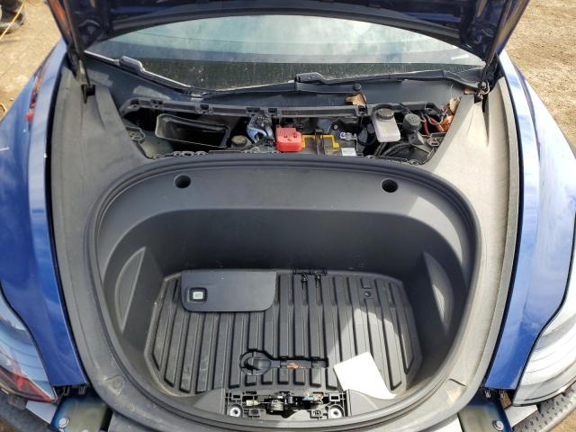5YJ3E1EBXMF863491 - 2021 TESLA MODEL 3 BLUE photo 11