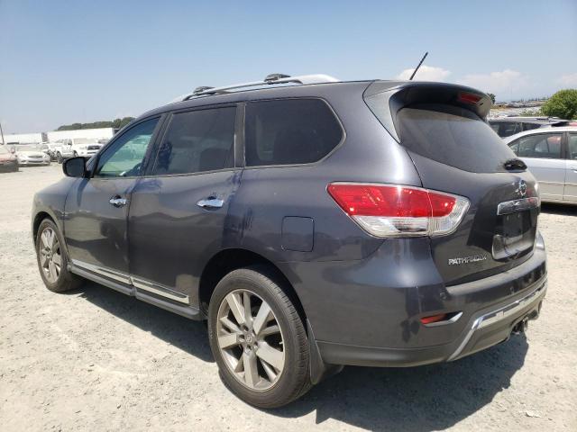 5N1AR2MN6EC671234 - 2014 NISSAN PATHFINDER S GRAY photo 2