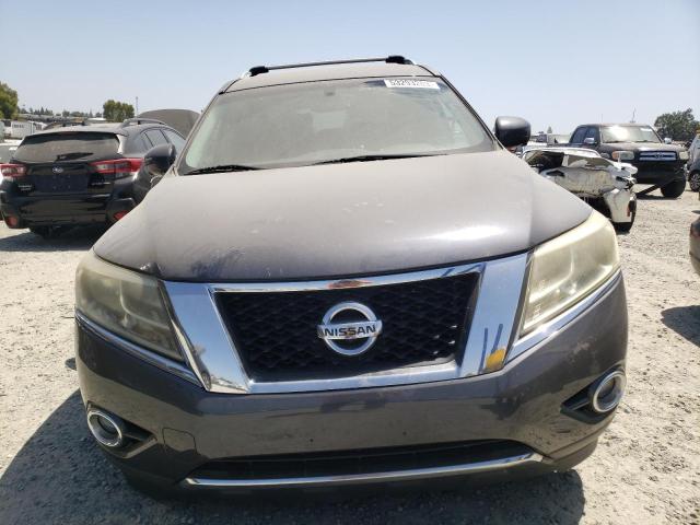 5N1AR2MN6EC671234 - 2014 NISSAN PATHFINDER S GRAY photo 5