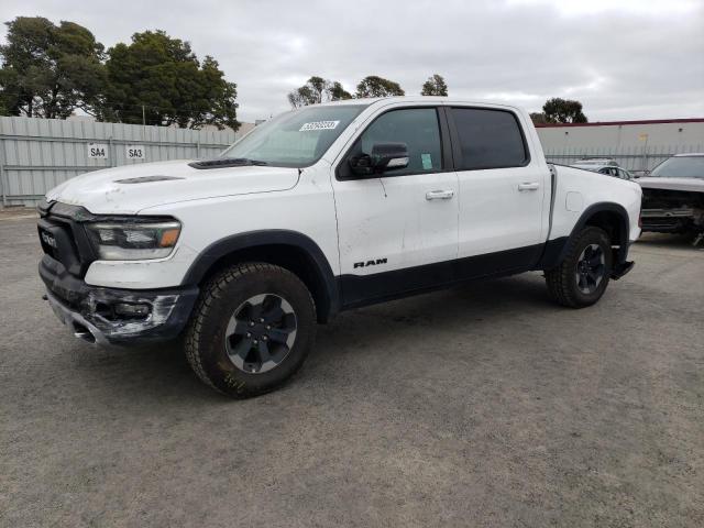 1C6SRFLT0KN766914 - 2019 RAM 1500 REBEL WHITE photo 1