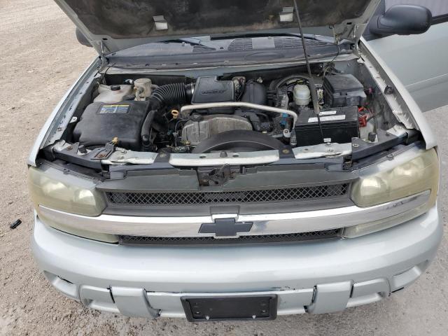 1GNDS13S772158971 - 2007 CHEVROLET TRAILBLAZE LS SILVER photo 11