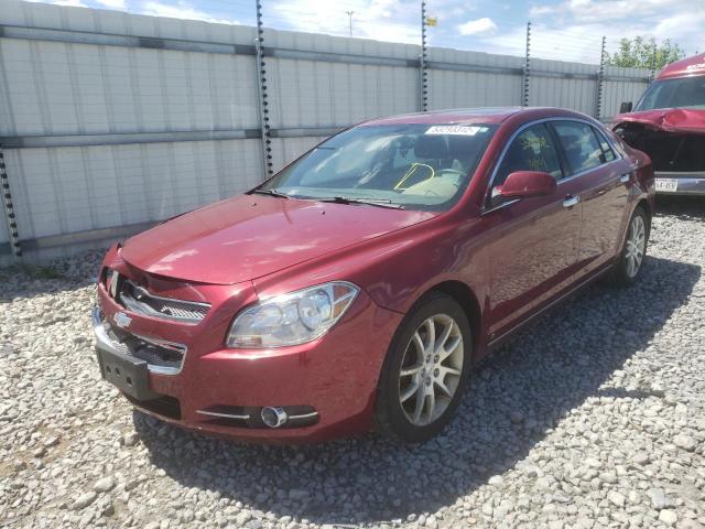 1G1ZK57B09F189354 - 2009 CHEVROLET MALIBU LTZ მუქწითელი ფოტო 2