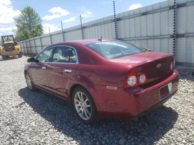 1G1ZK57B09F189354 - 2009 CHEVROLET MALIBU LTZ მუქწითელი ფოტო 3