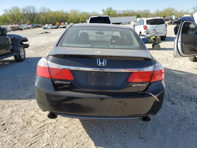 1HGCR2F58FA045063 - 2015 HONDA ACCORD SPORT შავი ფოტო 6