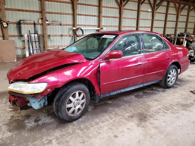 1HGCG56772A817345 - 2002 HONDA ACCORD SE RED photo 1