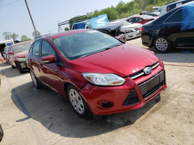 1FADP3F28DL306347 - 2013 FORD FOCUS SE MAROON photo 4