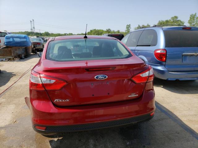 1FADP3F28DL306347 - 2013 FORD FOCUS SE MAROON photo 6