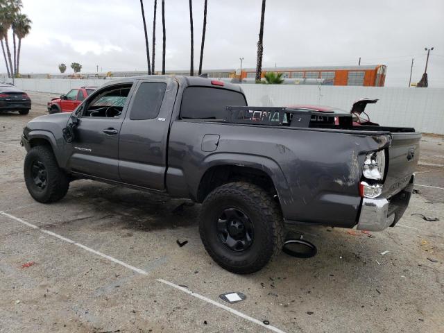 5TFRX5GN2GX055956 - 2016 TOYOTA TACOMA ACCESS CAB GRAY photo 2