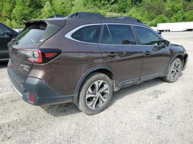 4S4BTANC6L3106010 - 2020 SUBARU OUTBACK LIMITED BROWN photo 3