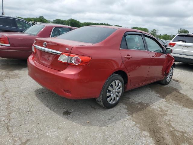 5YFBU4EE2DP153001 - 2013 TOYOTA COROLLA BASE RED photo 3