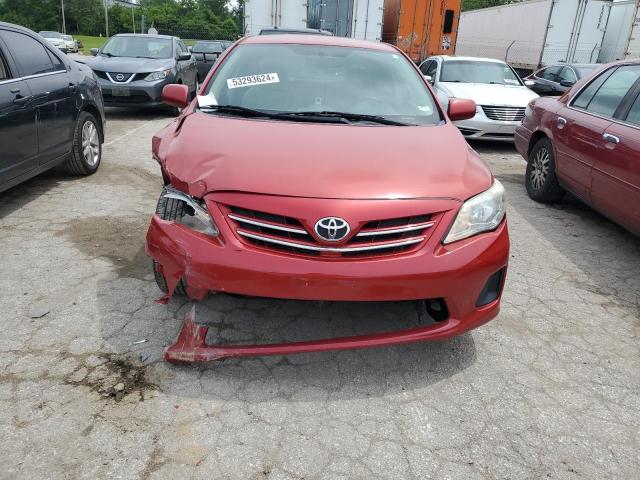 5YFBU4EE2DP153001 - 2013 TOYOTA COROLLA BASE RED photo 5