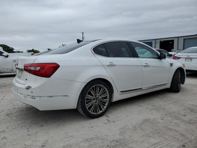 KNALN4D70G5214302 - 2016 KIA CADENZA LUXURY WHITE photo 3