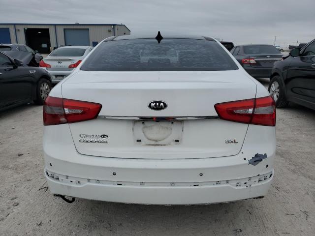 KNALN4D70G5214302 - 2016 KIA CADENZA LUXURY WHITE photo 6