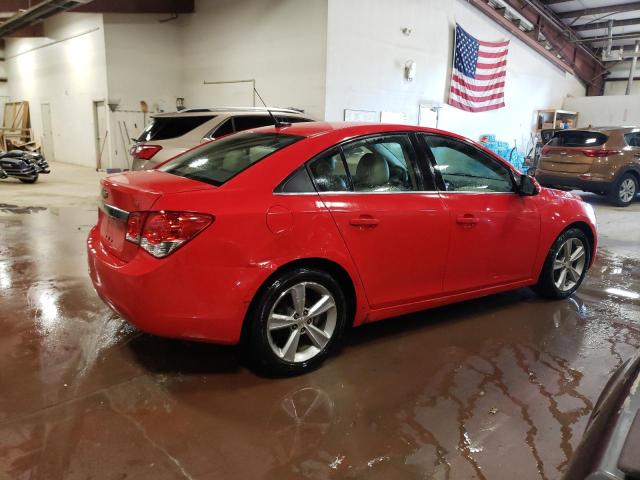 1G1PE5SB8E7374861 - 2014 CHEVROLET CRUZE LT RED photo 3