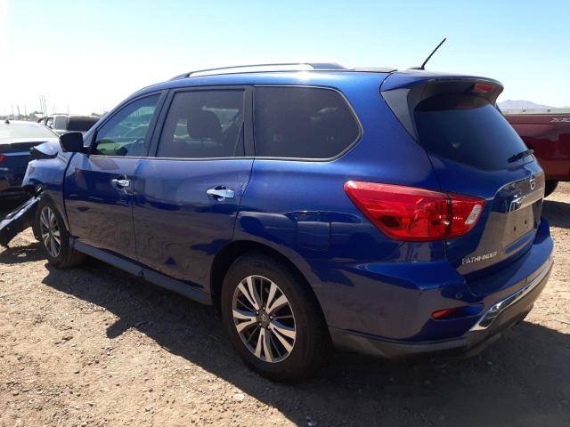 5N1DR2MN5HC672182 - 2017 NISSAN PATHFINDER S BLUE photo 2
