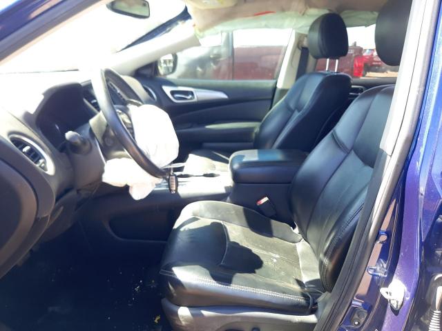 5N1DR2MN5HC672182 - 2017 NISSAN PATHFINDER S BLUE photo 7