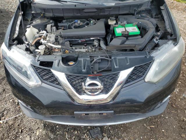 5N1AT2MV5EC750055 - 2014 NISSAN ROGUE S BLACK photo 12