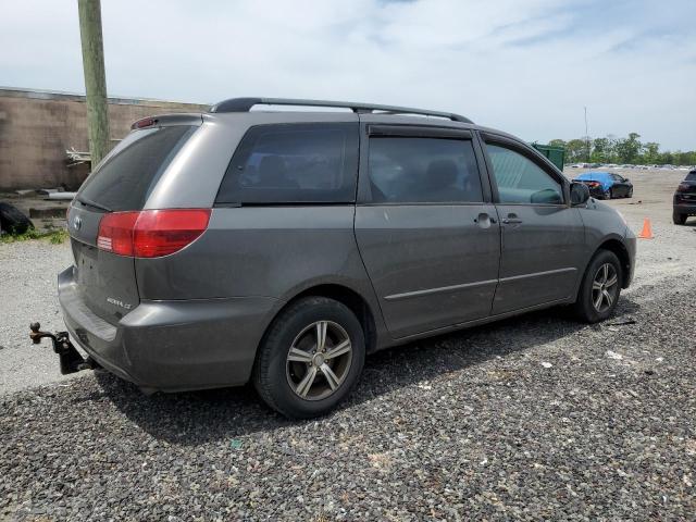 5TDZA23C65S271381 - 2005 TOYOTA SIENNA CE GRAY photo 3