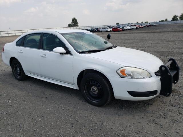 2G1WD5E32D1261003 - 2013 CHEVROLET IMPALA POLICE WHITE photo 4