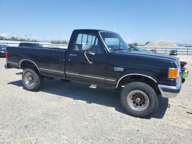 1FTHF26G6KPA29031 - 1989 FORD F250 BLACK photo 4