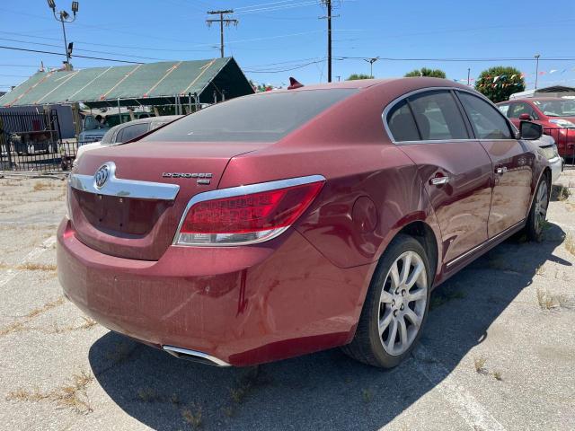 1G4GE5ED8BF295160 - 2011 BUICK LACROSSE CXS BURGUNDY photo 4