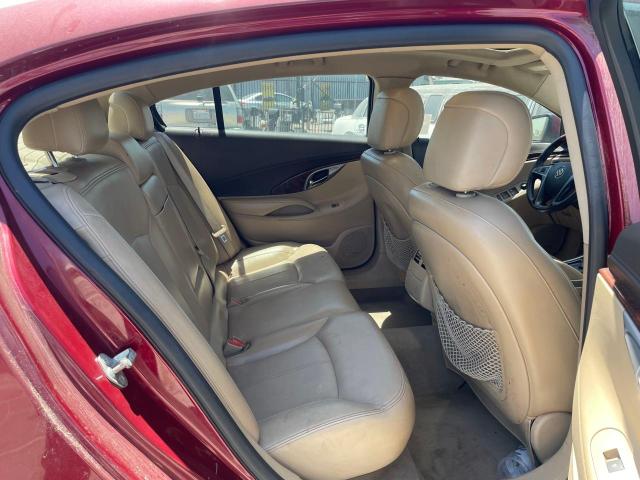 1G4GE5ED8BF295160 - 2011 BUICK LACROSSE CXS BURGUNDY photo 6