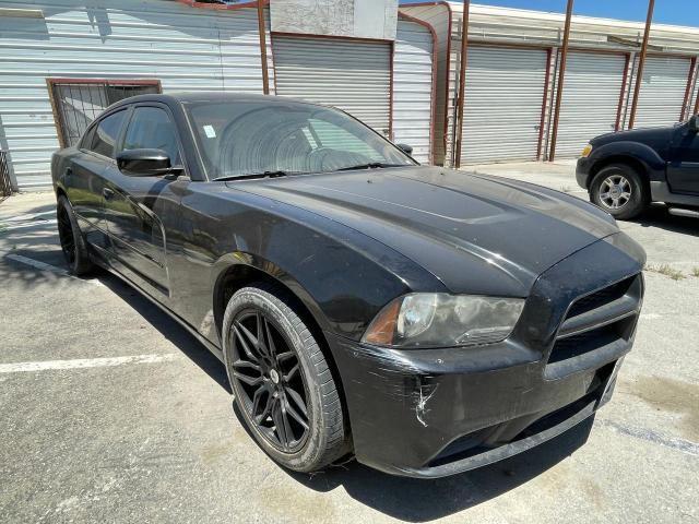 2C3CDXAT6CH263942 - 2012 DODGE CHARGER POLICE BLACK photo 1