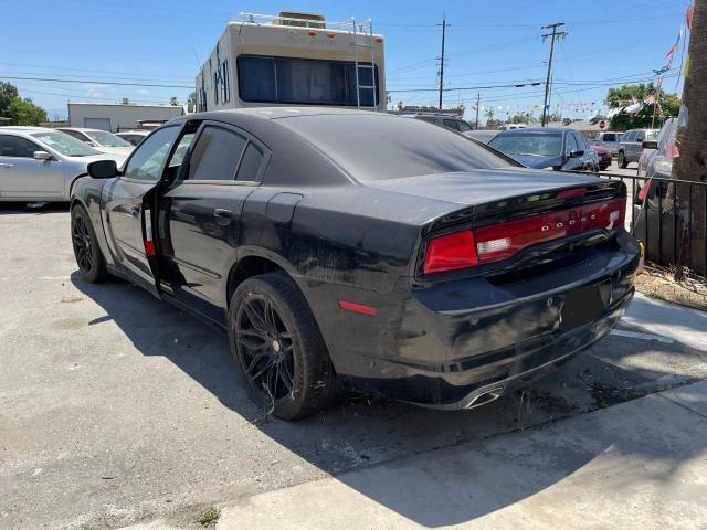 2C3CDXAT6CH263942 - 2012 DODGE CHARGER POLICE BLACK photo 3