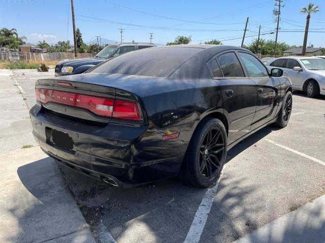 2C3CDXAT6CH263942 - 2012 DODGE CHARGER POLICE BLACK photo 4