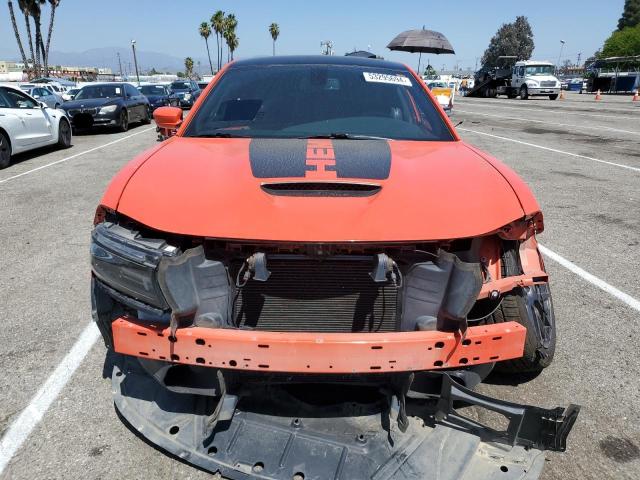 2C3CDXCT9HH559459 - 2017 DODGE CHARGER R/T ORANGE photo 5