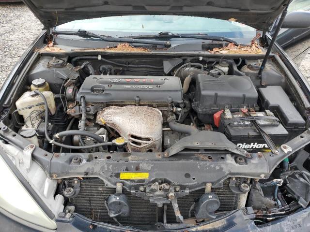 4T1BE32K32U004691 - 2002 TOYOTA CAMRY LE BLACK photo 11