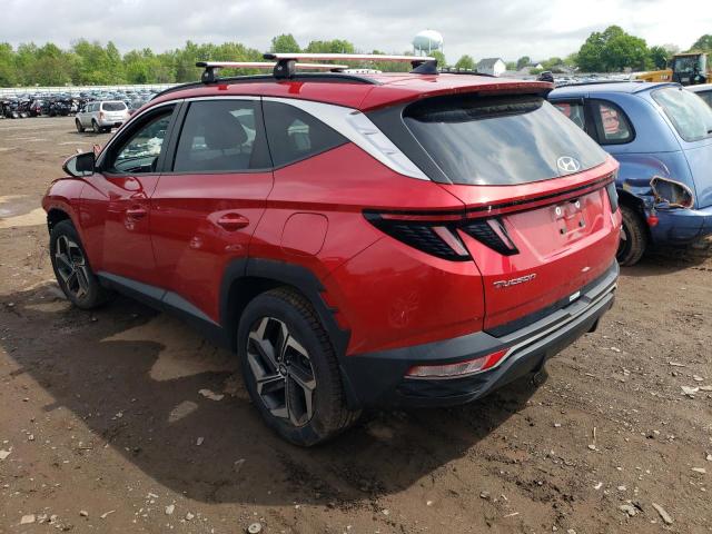 5NMJCCAE3NH036599 - 2022 HYUNDAI TUCSON SEL RED photo 2