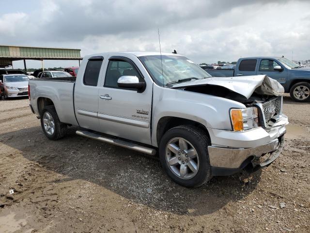 1GTR1VE04CZ217545 - 2012 GMC SIERRA C1500 SLE SILVER photo 4