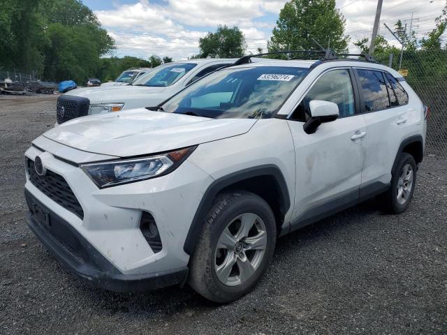 2T3P1RFV4LC101255 - 2020 TOYOTA RAV4 XLE WHITE photo 1