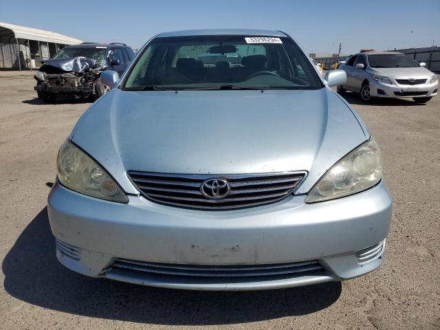 4T1BE32KX5U575776 - 2005 TOYOTA CAMRY LE TURQUOISE photo 5