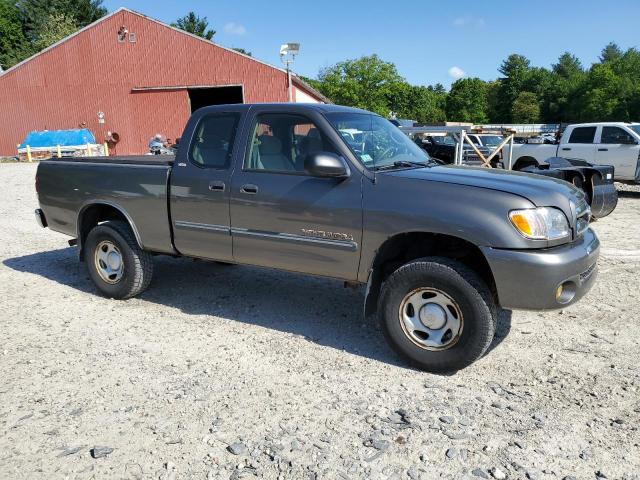 5TBRN341X3S394582 - 2003 TOYOTA TUNDRA ACCESS CAB SR5 GRAY photo 4