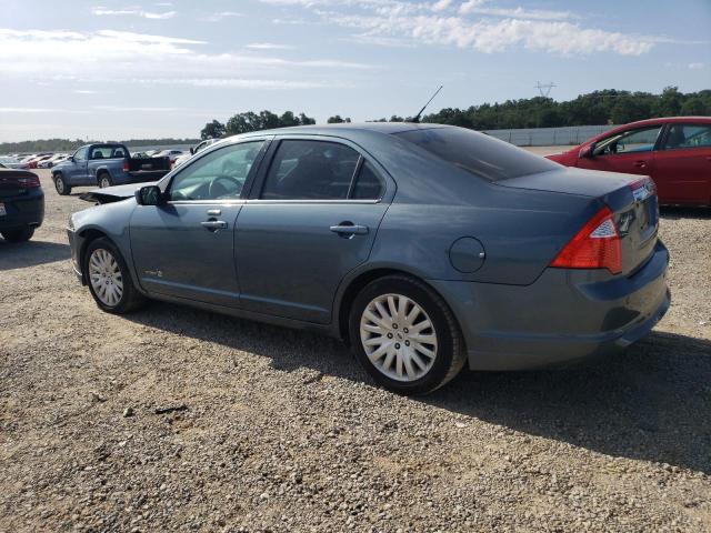 3FADP0L31BR346862 - 2011 FORD FUSION HYBRID BLUE photo 2