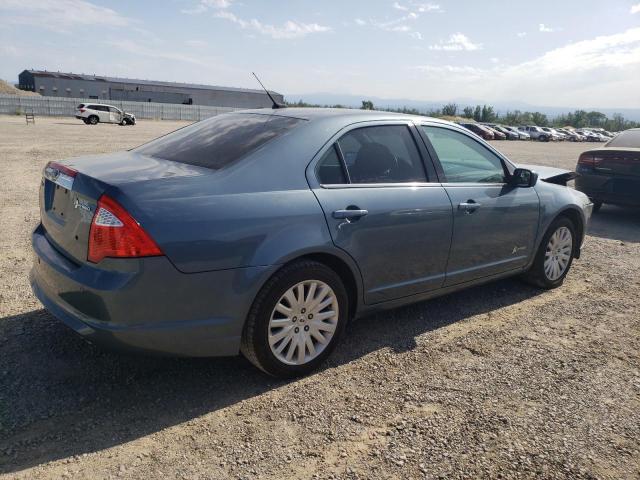 3FADP0L31BR346862 - 2011 FORD FUSION HYBRID BLUE photo 3