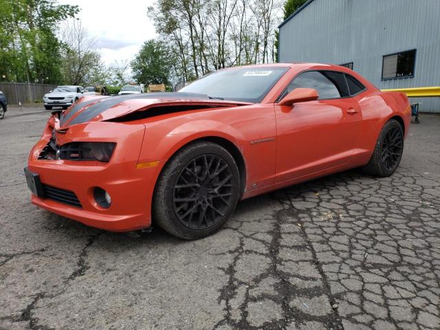 2G1FT1EW9A9138947 - 2010 CHEVROLET CAMARO SS ORANGE photo 1