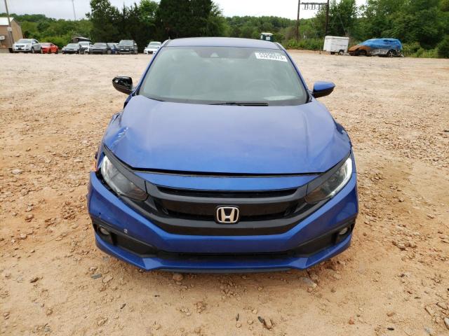 2HGFC4B80KH300083 - 2019 HONDA CIVIC SPORT 蓝色 照片 5
