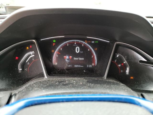 2HGFC4B80KH300083 - 2019 HONDA CIVIC SPORT 蓝色 照片 9
