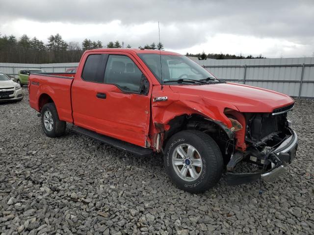 1FTFX1E53JKG07841 - 2018 FORD F150 SUPER CAB RED photo 4