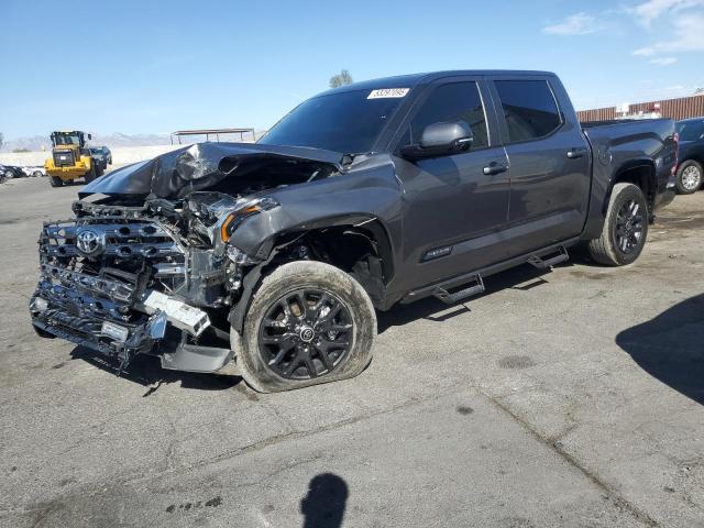 5TFNA5DB4RX186013 - 2024 TOYOTA TUNDRA CREWMAX PLATINUM GRAY photo 1